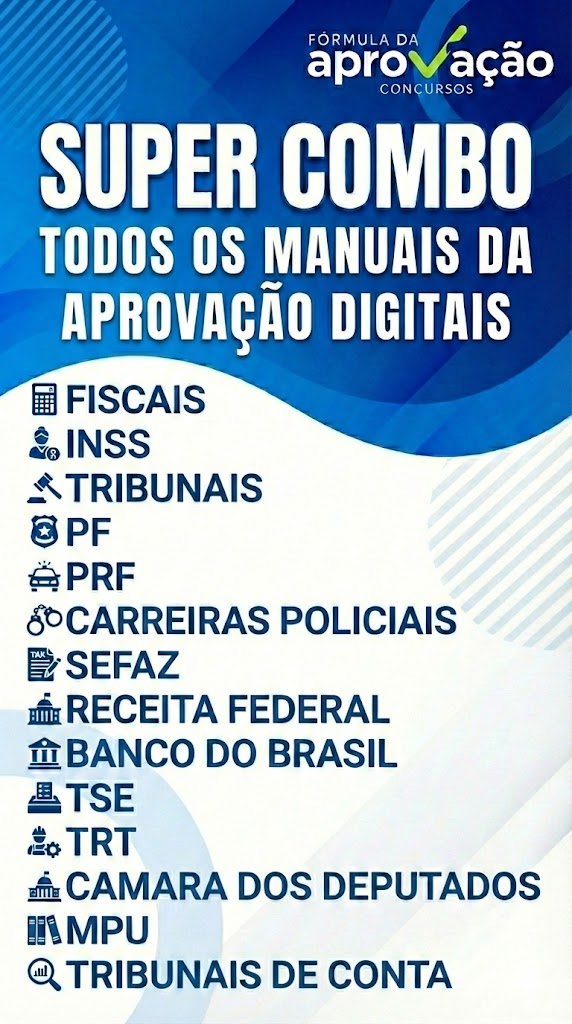 Combo Todos os Concursos